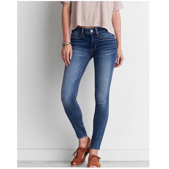 american eagle super stretch jeggings
